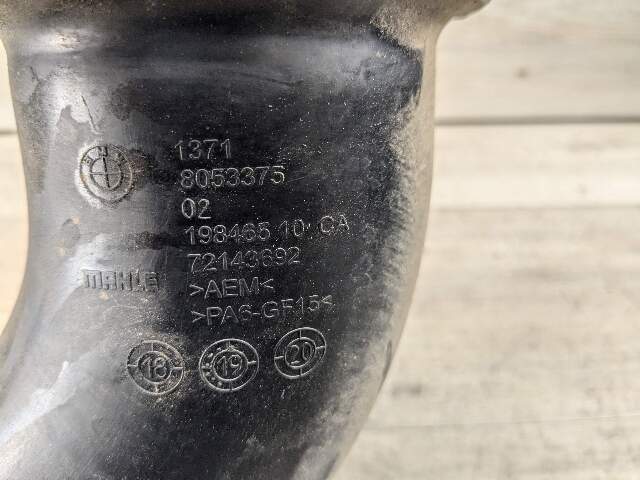 OEM BMW F97 F98 X3M X4M Engine Bank Air Filtered Intake Hose Pipe Duct 4-6