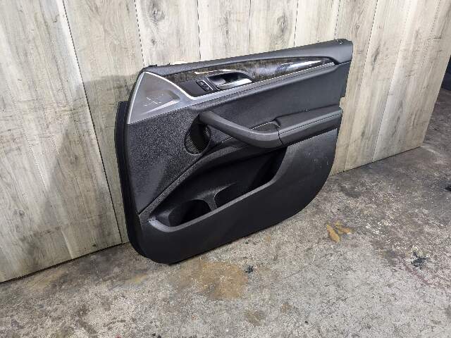 OEM BMW G01 X3 FRONT Right Passenger Interior Door Panel Card Trim Cover Black