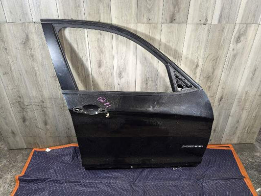11-17 OEM BMW F25 X3 Front Right Passenger Side Door Shell Panel Black