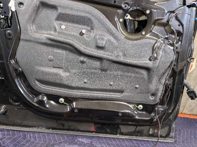 11-17 OEM BMW F25 X3 Front Left Driver Side Door Shell Panel Black*