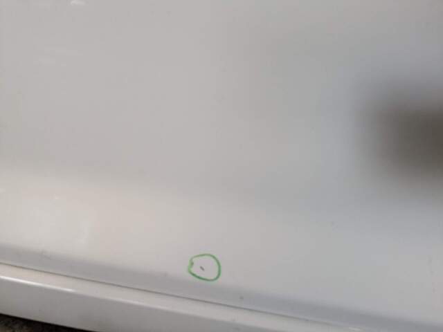11-17 OEM BMW F25 X3 Front Left Driver Side Door Shell Panel White