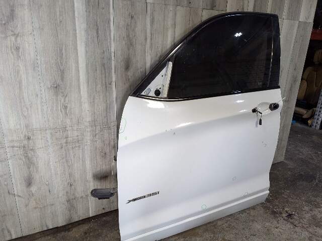 11-17 OEM BMW F25 X3 Front Left Driver Side Door Shell Panel White