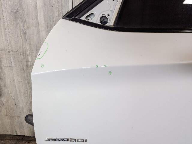 11-17 OEM BMW F25 X3 Front Left Driver Side Door Shell Panel White