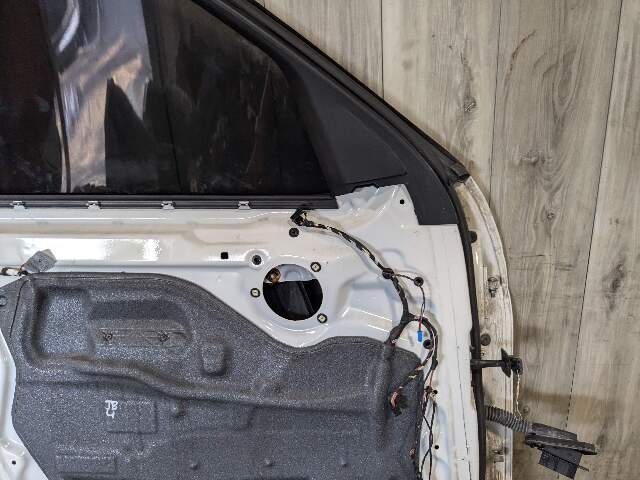 11-17 OEM BMW F25 X3 Front Left Driver Side Door Shell Panel White