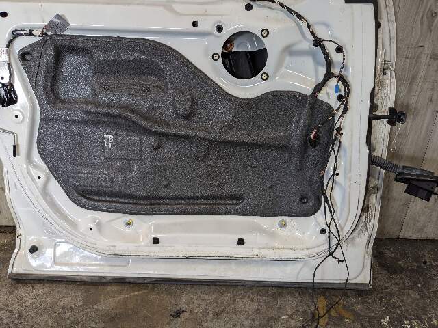 11-17 OEM BMW F25 X3 Front Left Driver Side Door Shell Panel White