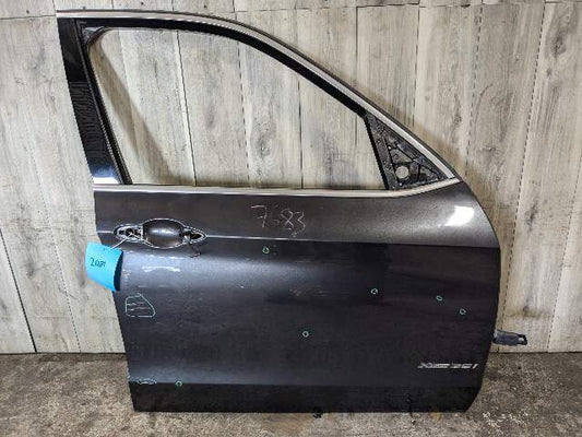 14-18 OEM BMW F15 X5 F85 X5M Front Right Passenger Door Shell Panel Gray A90*