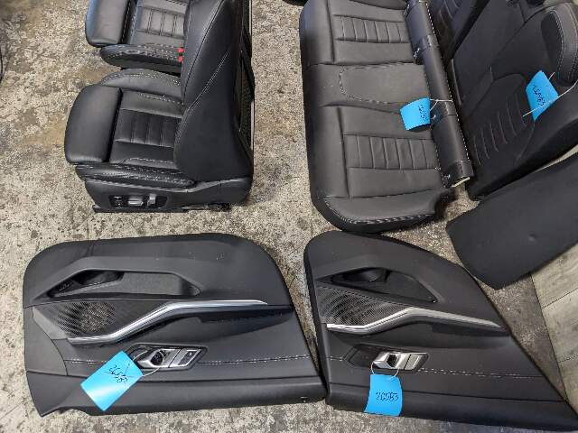 *NOTE* OEM BMW G20 330 M340 Driver Passenger Seats Door Panel Interior Leather
