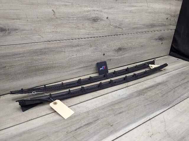 OEM BMW G20 330 M340 Front Left Right Windshield Pillar Rail Molding Trim SET