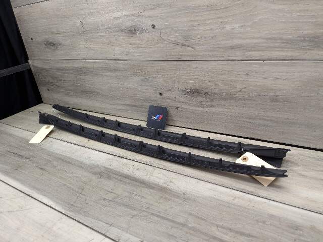 OEM BMW G20 330 M340 Front Left Right Windshield Pillar Rail Molding Trim SET