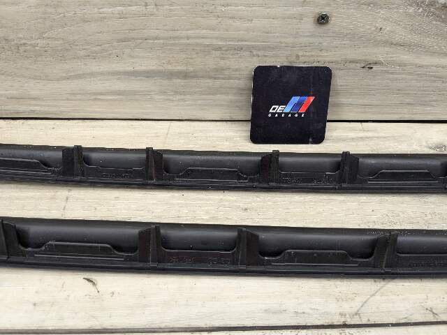 OEM BMW G20 330 M340 Front Left Right Windshield Pillar Rail Molding Trim SET