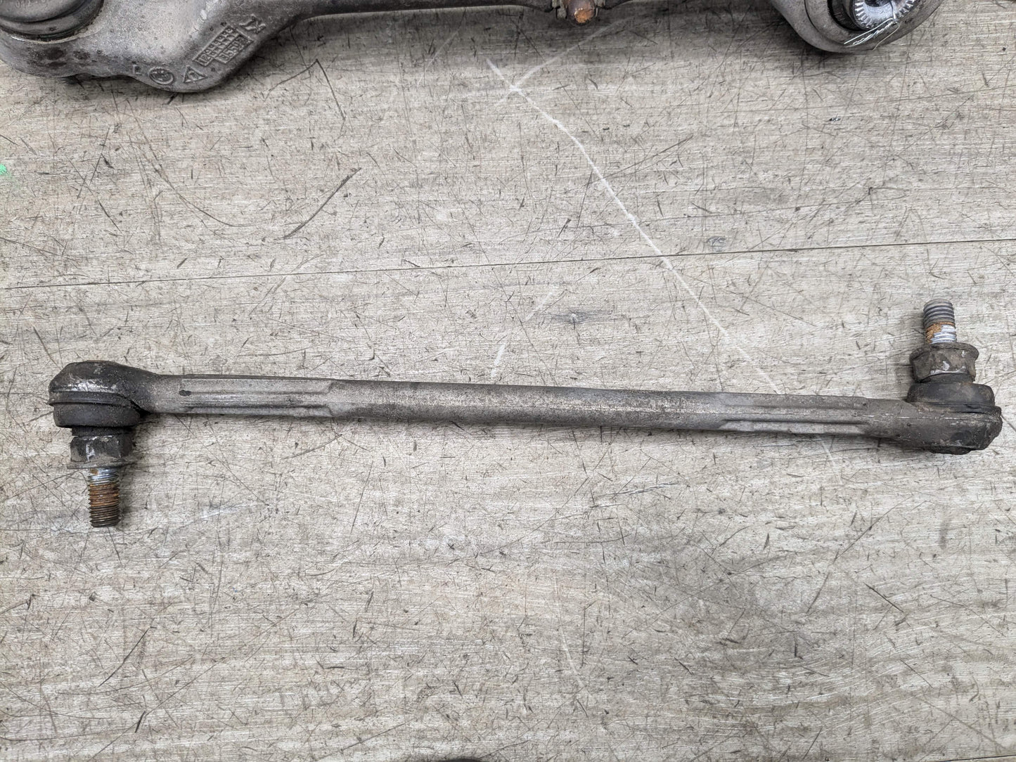 06-13 OEM BMW E82 E90 E92 RWD Front Left Lower Upper Control Arm w/ Tie Rod SET