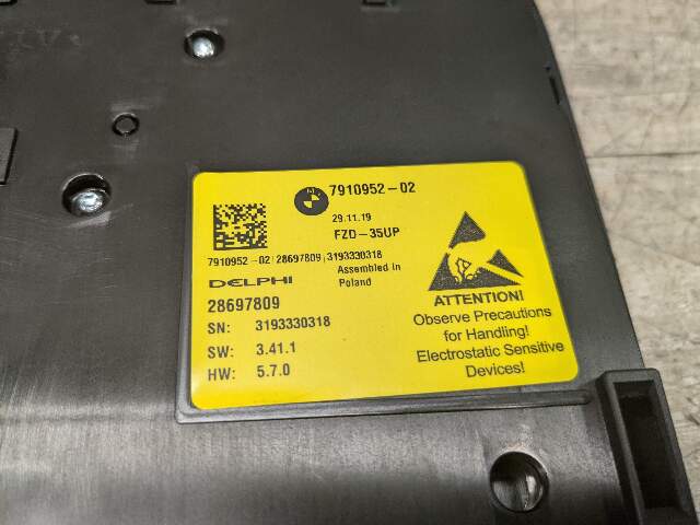 OEM BMW G01 G02 G05 G20 G30 X3 X5 540 M550 Front Roof Console Dome Light Switch