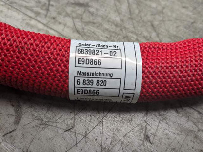 OEM BMW G01 G02 F97 F98 X3 X4 X3M Battery Plus Pole Terminal Positive Red Cable
