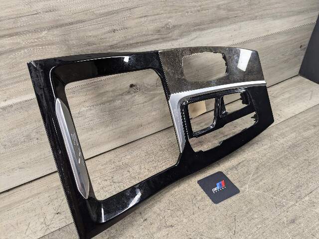 OEM BMW G01 G02 F97 F98 Central Console Poplar Wood Grain Trim Cover
