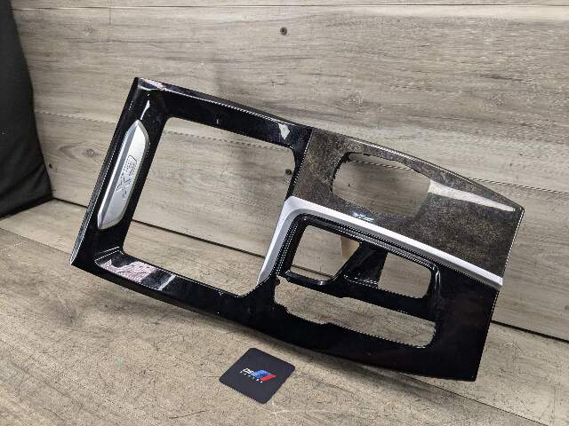 OEM BMW G01 G02 F97 F98 Central Console Poplar Wood Grain Trim Cover