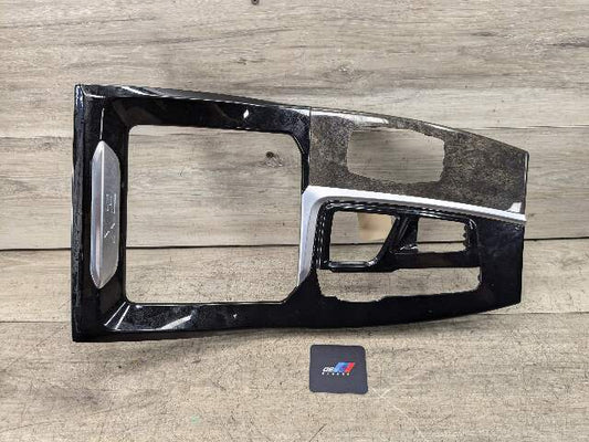 OEM BMW G01 G02 F97 F98 Central Console Poplar Wood Grain Trim Cover