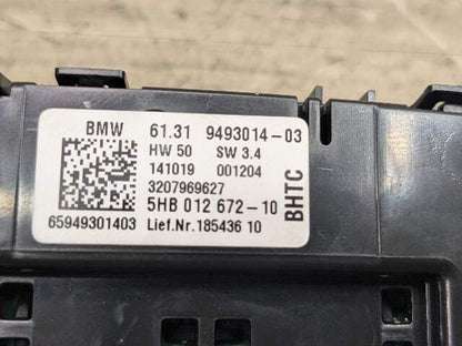 18-24 OEM BMW G01 G02 F97 F98 X3 X4 AC Rear Heater Climate Control Switch Panel