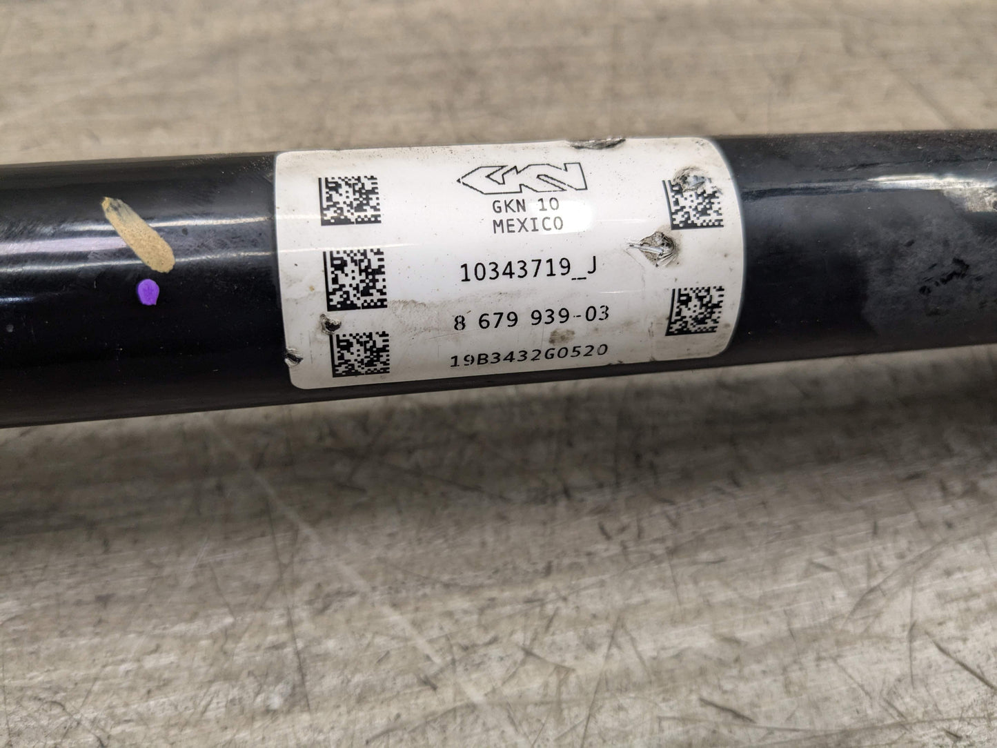 18-24 OEM BMW X3 G01 30i 30iX REAR Left Driver Side Half Shaft Output CV Axle