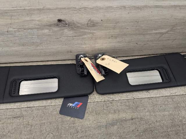 19-24 OEM BMW G29 Z4 30 M40 Interior Sun Visor Left Driver Right Passenger Black