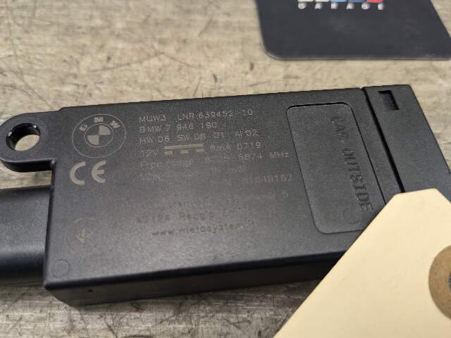 OEM BMW G14 G29 F91 Z4 840 850 M8 CONVERTIBLE DWA Alarm System Control Module