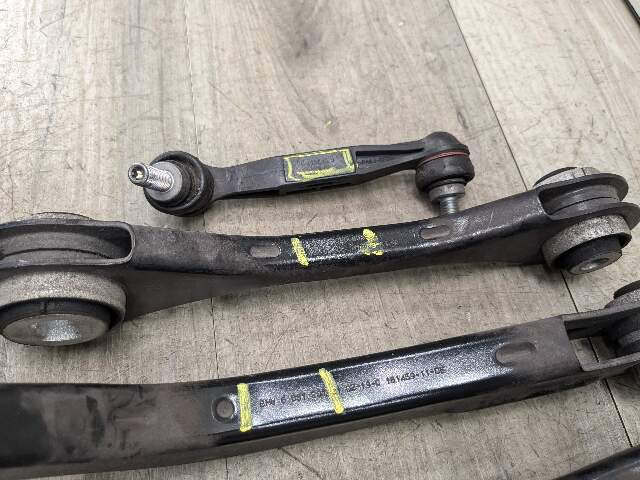 19-24 OEM BMW G29 Z4 30 M40 REAR Left Driver Side Upper Lower Control Arm SET