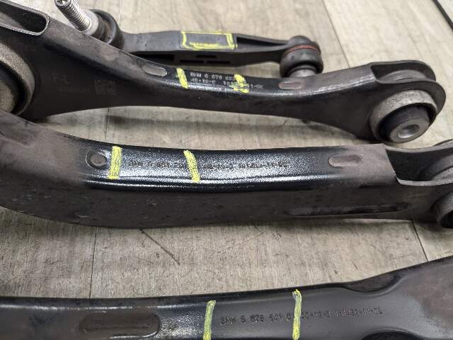 19-24 OEM BMW G29 Z4 30 M40 REAR Left Driver Side Upper Lower Control Arm SET