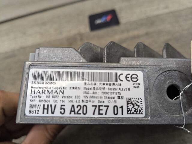 OEM BMW F44 F97 G20 G22 G26 G30 G80 HARMAN Sound Amplifier Booster ALEV3 HW 4.0