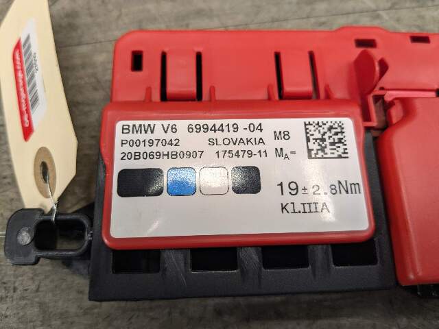 OEM BMW G20 G26 G80 330 M340 Positive Battery Junction Terminal Control Fuse Box