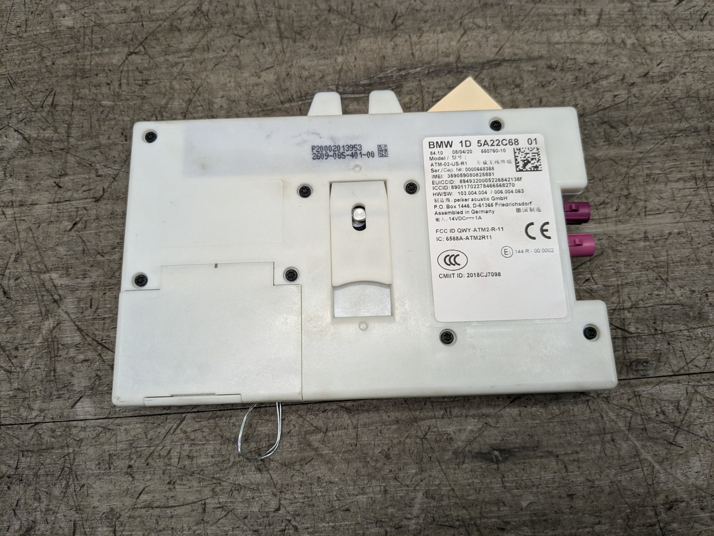 OEM BMW G20 G30 F90 330 M340 540 M550 M5 Antenna Telematics Control Module Unit