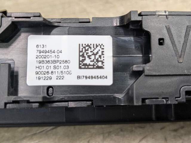 OEM BMW G20 G22 G23 G80 G82 G83 M3 M4 Control Panel Radio Media Buttons Control