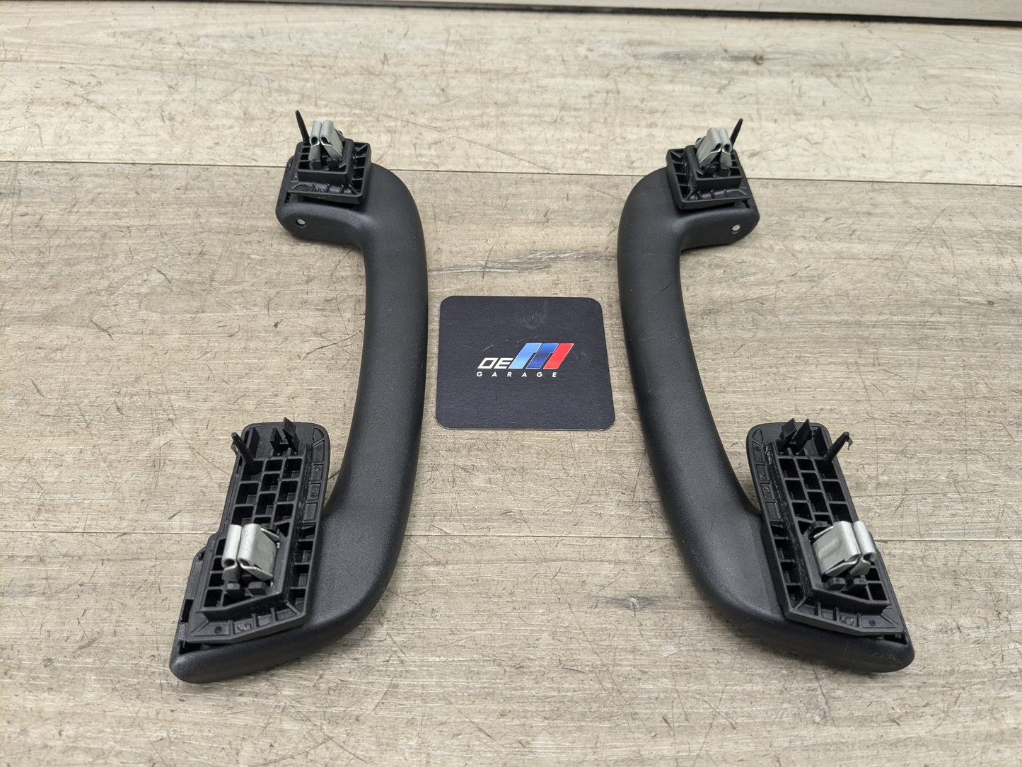 12-22 OEM BMW F30 F10 G20 G12 F90 M5 Interior Roof Top Grab Handle SET Black