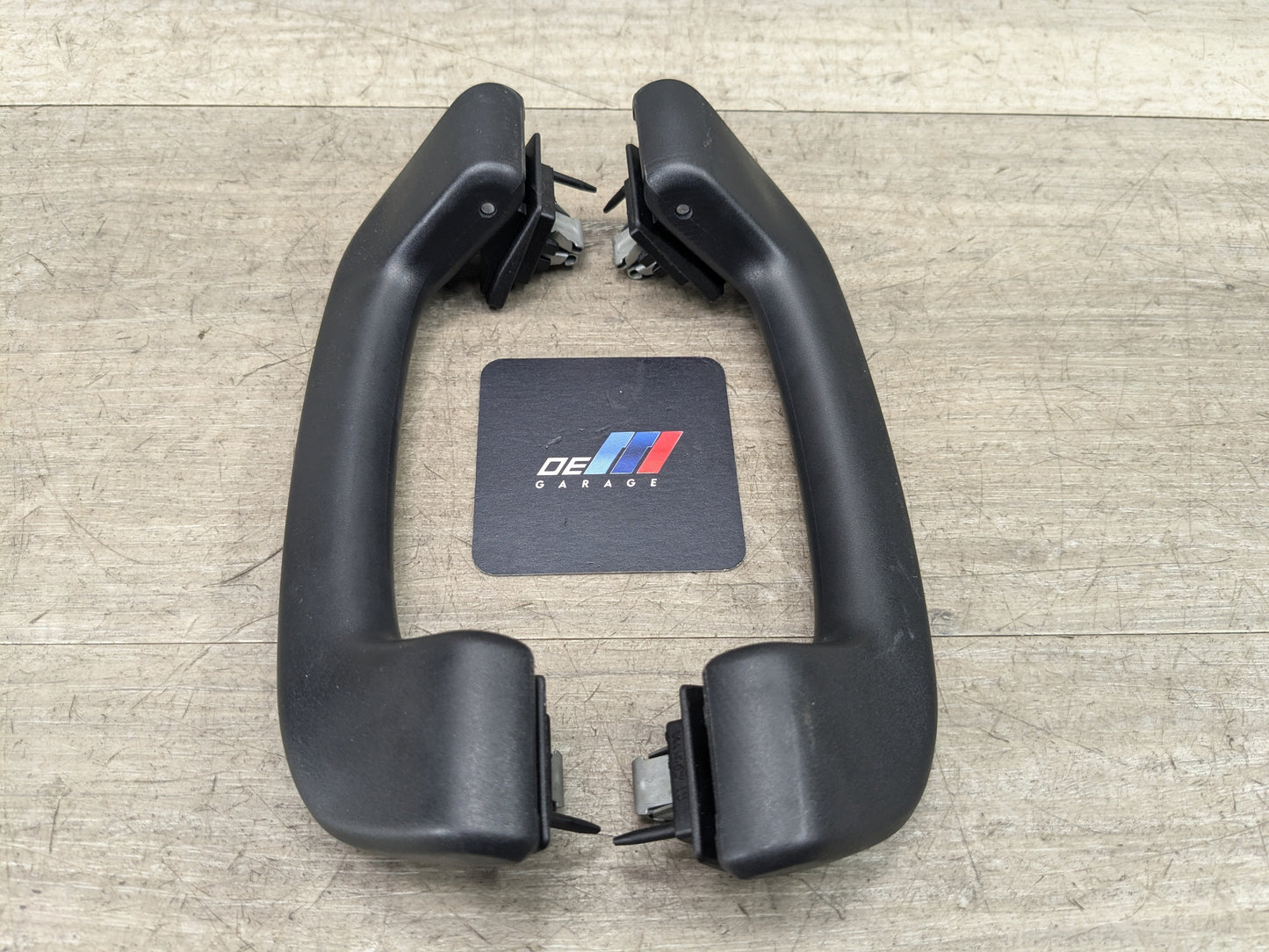 12-22 OEM BMW F30 F10 G20 G12 F90 M5 Interior Roof Top Grab Handle SET Black