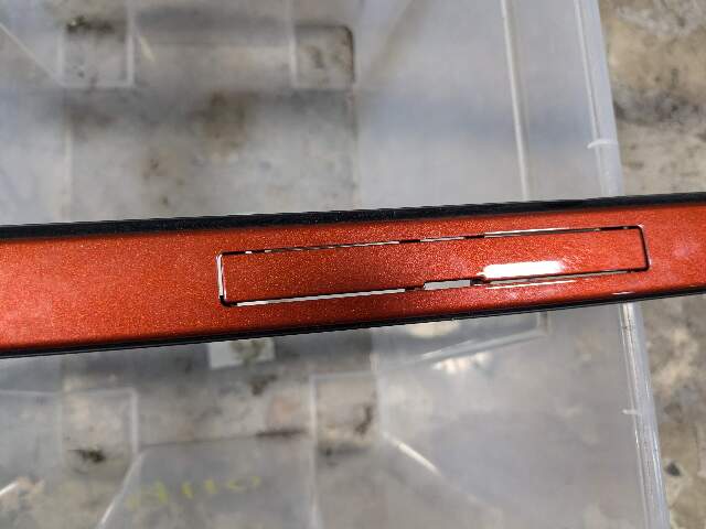 19-24 OEM BMW G20 330 M340 Left Right Roof Drip Molding Trim Cover Orange SET