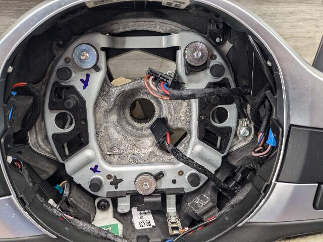 *OEM BMW F90 M5 G30 530 540 M550 M SPORT Leather Steering Wheel w/ Shifters
