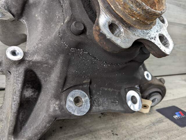 17-23 OEM BMW G30 530 540 M5550 REAR Left Drive Side Hub Knuckle Bearing Carrier