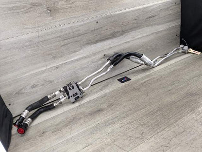 16-19 OEM BMW F90 G12 750 G30 M550 AT Transmission Oil Cooler Line Return Flow