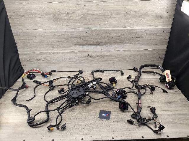 OEM BMW G11 G12 750 G30 M550 AWD Engine N63R Wiring Wire Harness Module 5-8