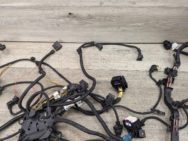 OEM BMW G11 G12 750 G30 M550 AWD Engine N63R Wiring Wire Harness Module 5-8