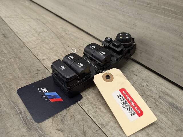 14-19 OEM BMW F15 F16 F48 X1 X5 Front Driver Master Window Glass Lifter Switch