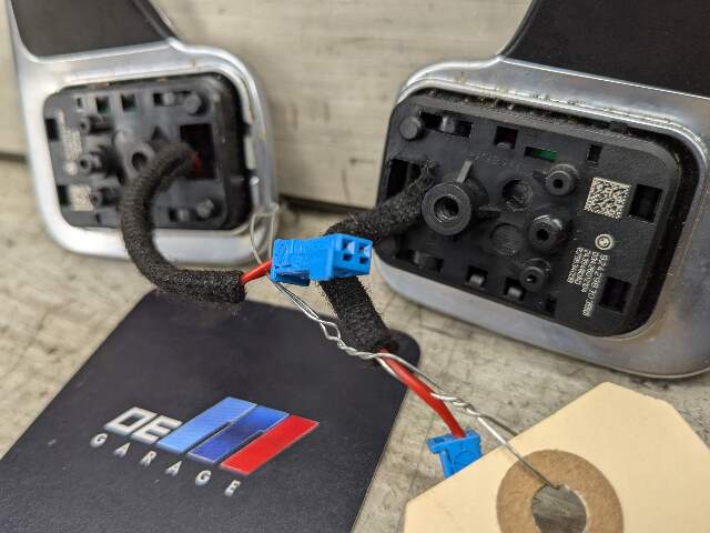 OEM BMW F22 F23 F30 F32 F33 F25 F36 AT Paddle Shifters Plus Minus Pair SET