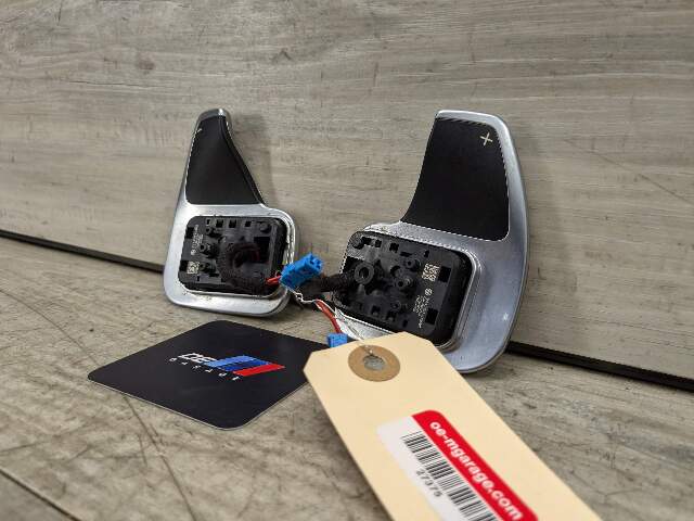 OEM BMW F22 F23 F30 F32 F33 F25 F36 AT Paddle Shifters Plus Minus Pair SET