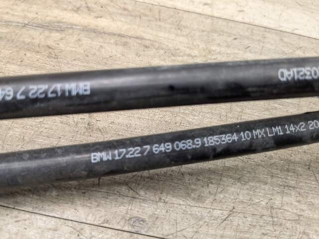 14-19 OEM BMW F16 F15 X5 X6 N55 AWD Transmission Oil Cooler Hose Tube Pipe SET