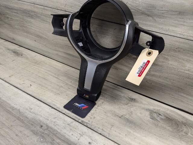 14-19 OEM BMW F15 F16 X5 X6 M Sport Steering Wheel Trim Bezel Cover
