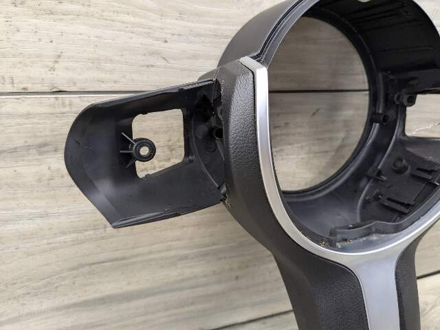 14-19 OEM BMW F15 F16 X5 X6 M Sport Steering Wheel Trim Bezel Cover