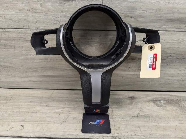 14-19 OEM BMW F15 F16 X5 X6 M Sport Steering Wheel Trim Bezel Cover