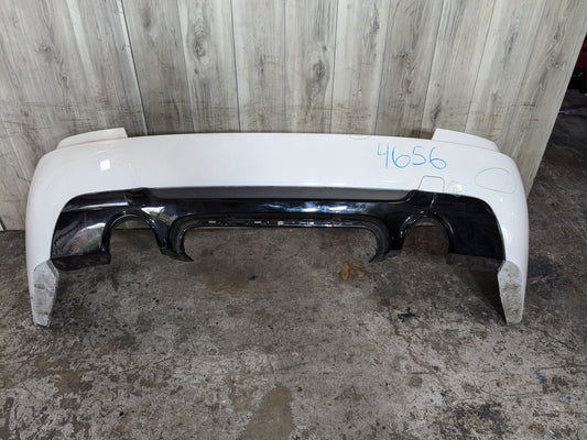 NOTE* 07-13 OEM BMW E92 E93 328 335 M SPORT Rear Bumper Cover Dual Exhaust White