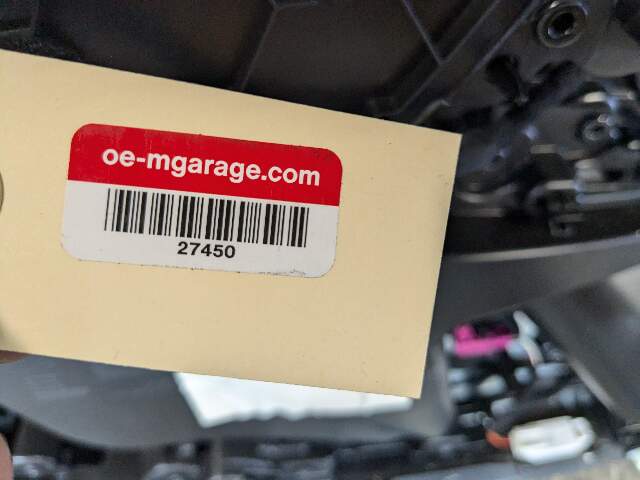 OEM BMW G20 330 M340 REAR Right Passenger Interior Door Panel Card Cover Black