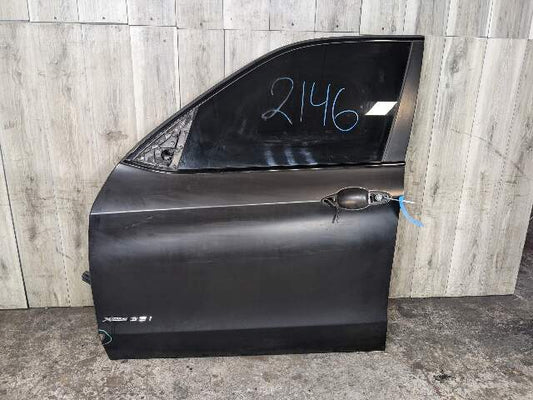SCRAPE* 14-18 OEM BMW F15 X5 F85 X5M Front Left Driver Door Shell Panel Black