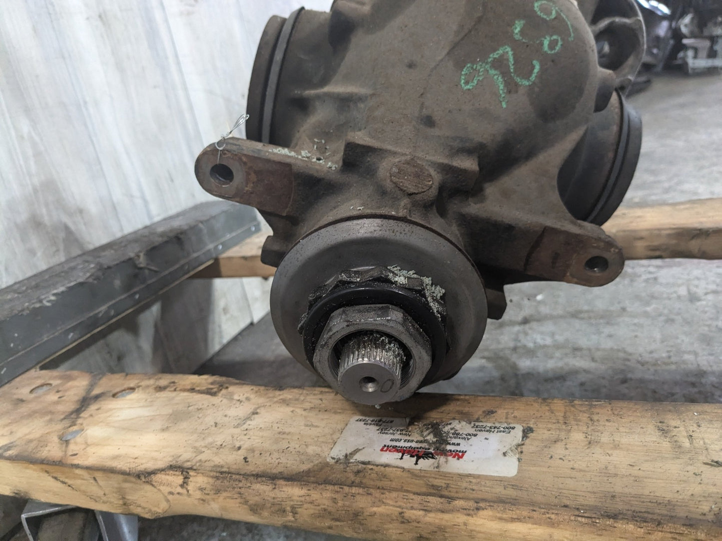 07-10 OEM BMW E90 E92 335 N54 AT Rear Differential Axle Carrier Ratio 3.46 139k