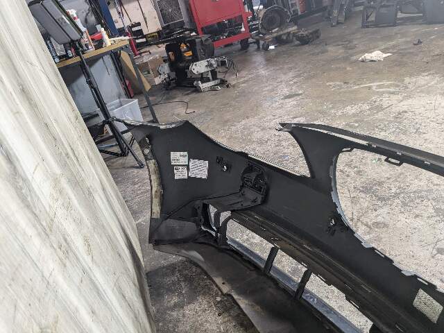 09-12 OEM BMW F01 F02 740 750 Front Bumper Cover w/ PDC Holes Gray A90